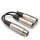 Kabel audio Hosa Kabel typu Y, XLRf – 2 x XLRm